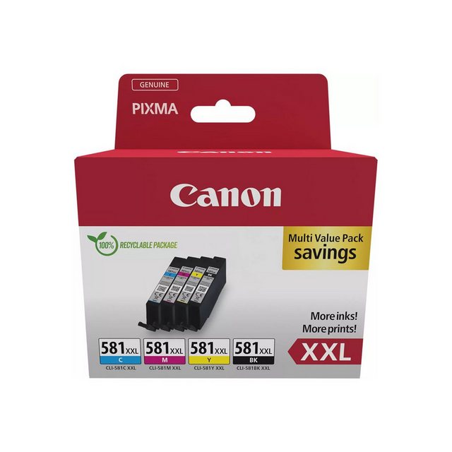 Canon CLI-581XXL Tintenaptronen Multipack Tintenpatrone