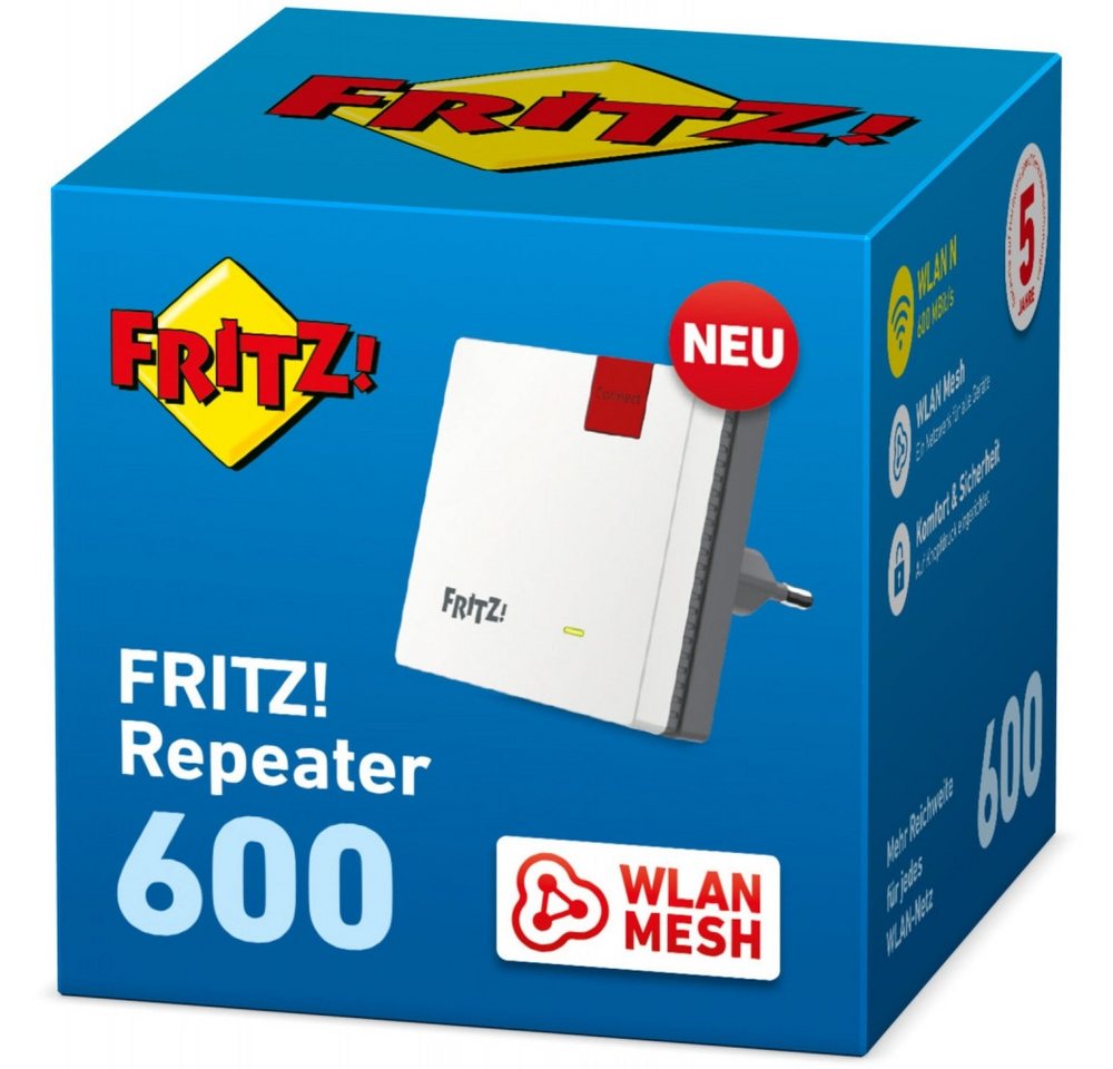 AVM AVM FRITZ!Repeater 600 WLAN-Repeater WLAN-Repeater