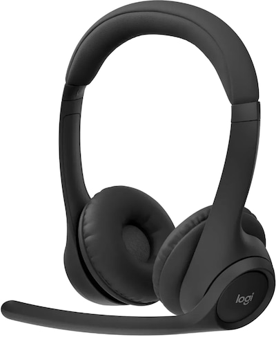 Logitech Zone 300 Kabelloses Headset, Schwarz