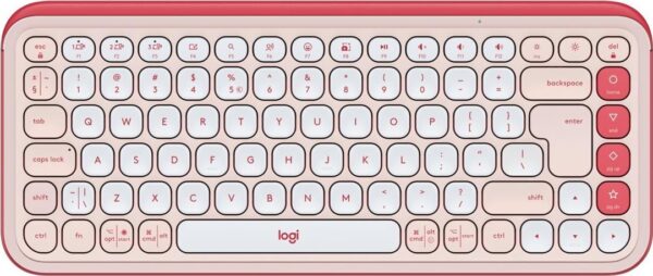 Logitech POP ICON KEYS - ROSE - US INT'L - INTNL-973 (920-013073)