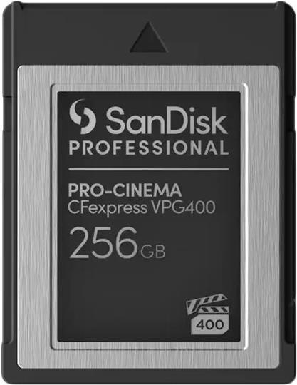 Ultraschnelle Datenverarbeitung für Videos in KinoqualitätDie SanDisk® Professional PRO-CINEMA CFexpress® VPG400 Type B Speicherkarte bietet optimale Leistung für professionelle Filmteams. Eine Video Performance Guarantee von mindestens 400 MB/s unterstützt hohe Bildraten für optimale Videoqualität und Serienaufnahmen im Burst-Modus. Schreibgeschwindigkeiten von bis zu 1.400 MB/s und Lesegeschwindigkeiten von bis zu 1.700 MB/s sind ideal für hochauflösendes Foto- und Videomaterial sowie ultraschnelle Datenübertragungen.VPG400 für Bildmaterial in KinoqualitätMit Video Performance Guarantee 400 ermöglicht die PRO-CINEMA CFexpress Type B Speicherkarte die Aufnahme von 4K-/8K-Videomaterial in Kinoqualität. VPG400 rt eine dauerhafte Schreibgeschwindigkeit von 400 MB/s und erfüllt damit die heutigen Anforderungen bei professionellen Videoaufnahmen.Superschnelle Schreibgeschwindigkeiten von bis zu 1.400 MB/s und 1.700 MB/s LesegeschwindigkeitMit Schreibgeschwindigkeiten von bis zu 1.400 MB/s