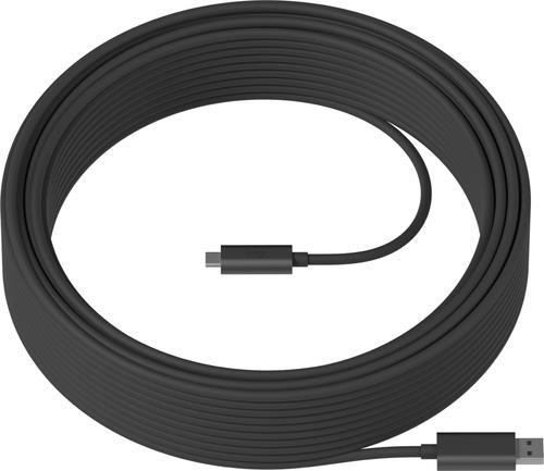 Logitech Strong - USB Typ-C-Kabel - USB Typ A zu 24 pin USB-C - 25 m (939-001802)