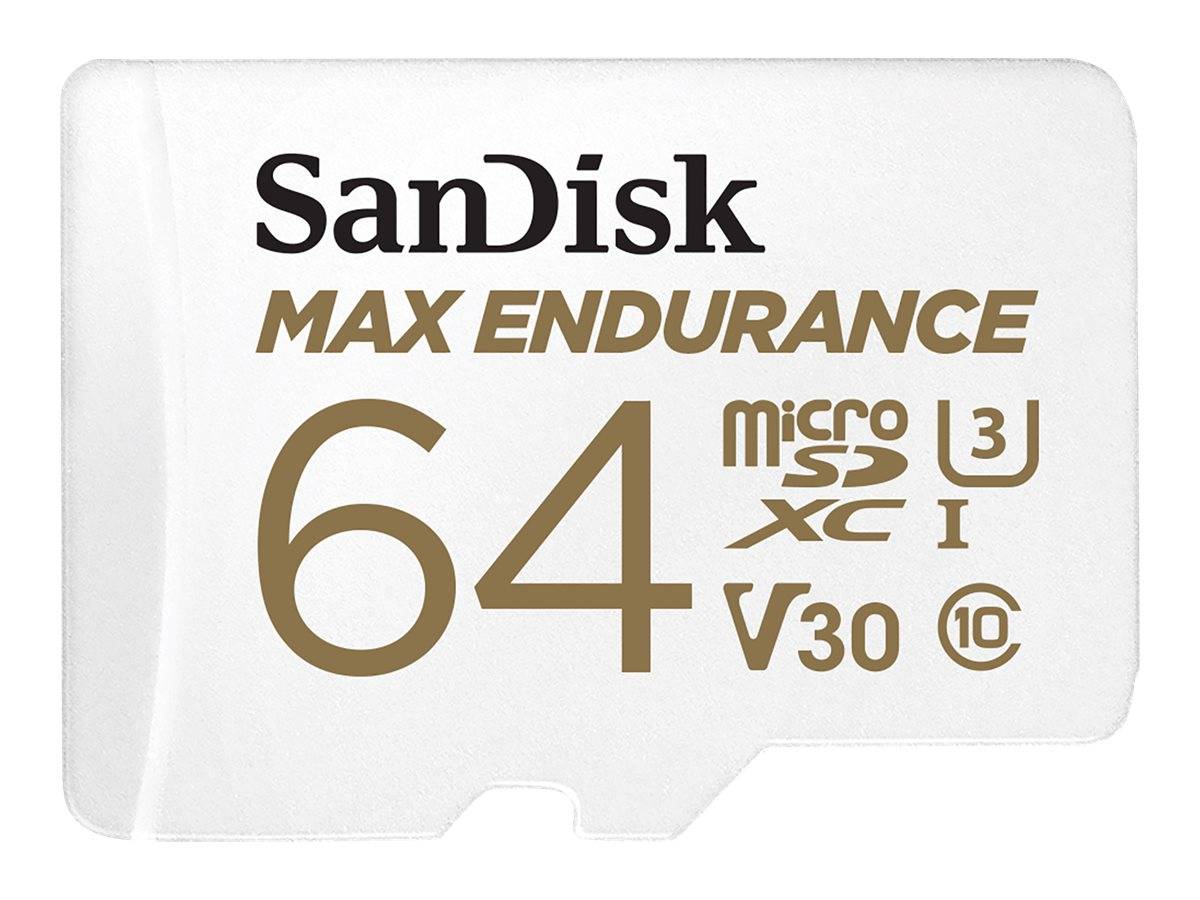 SD MicroSD Card  64GB SanDisk Max Endurance inkl. Adapter