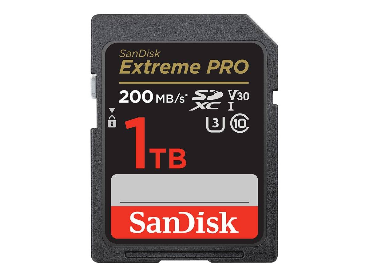 SD Extreme PRO UHS-I Card   1TB SanDisk SDXC