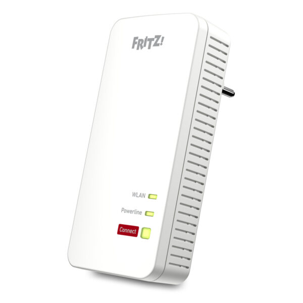 AVM FRITZ!Powerline 1240 AX WLAN Einzeladapter bis zu 1.200 MBit/s, WLAN AX bis zu 600 MBit/s, 2x Gigabit LAN – Bild 2