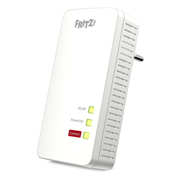 AVM FRITZ!Powerline 1260 WLAN Einzeladapter bis zu 1.200 MBit/s, WLAN AC+N bis zu 1.266 MBit/s, 1x Gigabit LAN – Bild 2