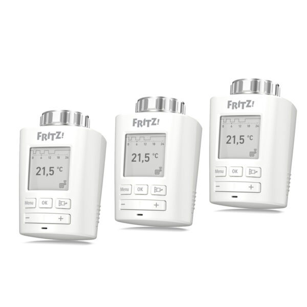 3er Pack AVM FRITZ!DECT 301 [Intelligenter Heizkörperregler] – Bild 2