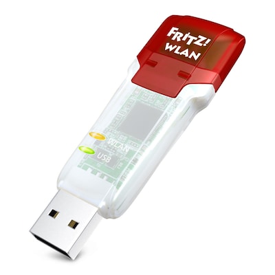 AVM FRITZ!WLAN Stick AC 860 866 MBit/s (5GHz), 300 MBit/s (WLAN N, 2,4GHz), WPA2