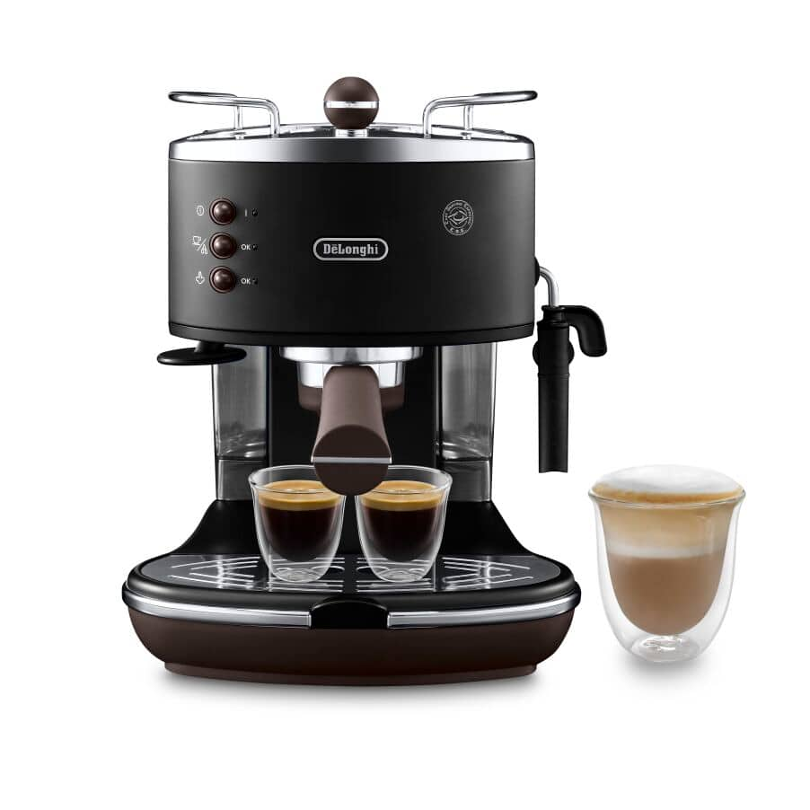 De’Longhi Icona Vintage Siebträger Black ECOV311.BK | Schwarz