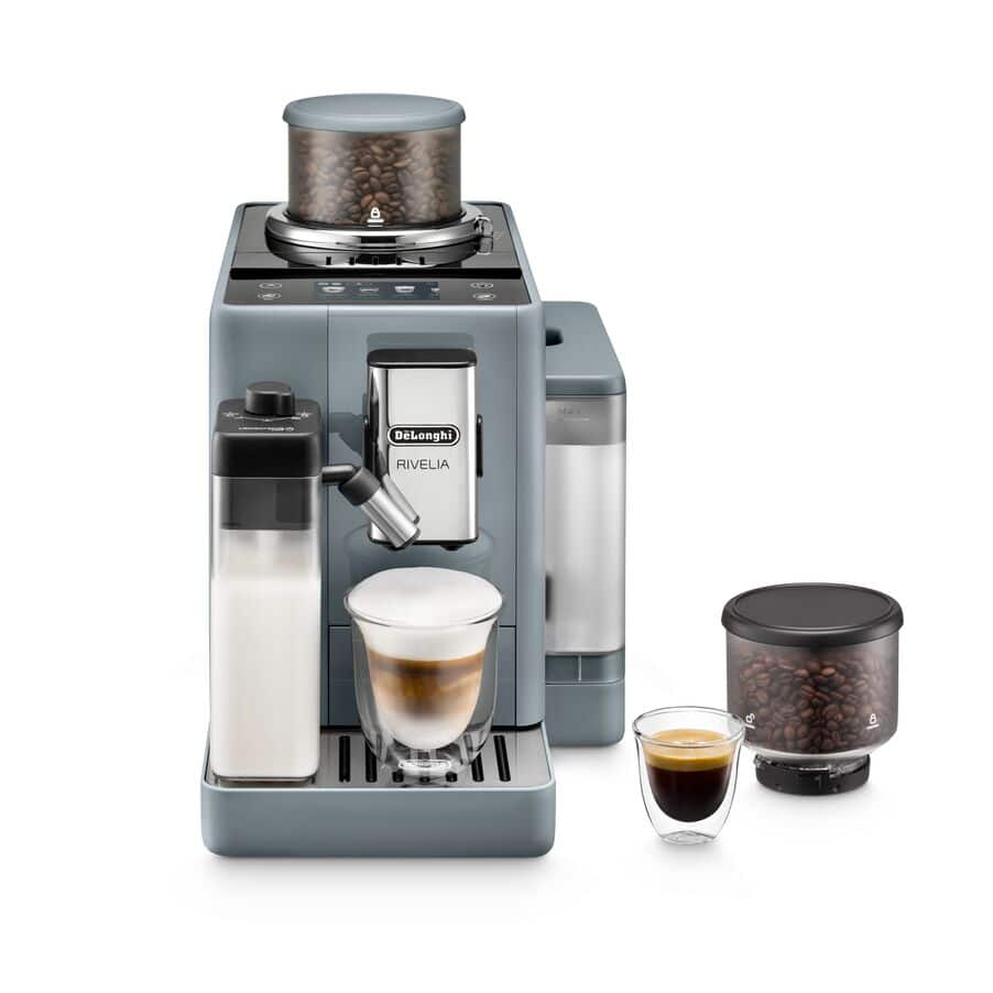 De’Longhi Rivelia Milk in Pebble Grey EXAM440.55.G | Grau