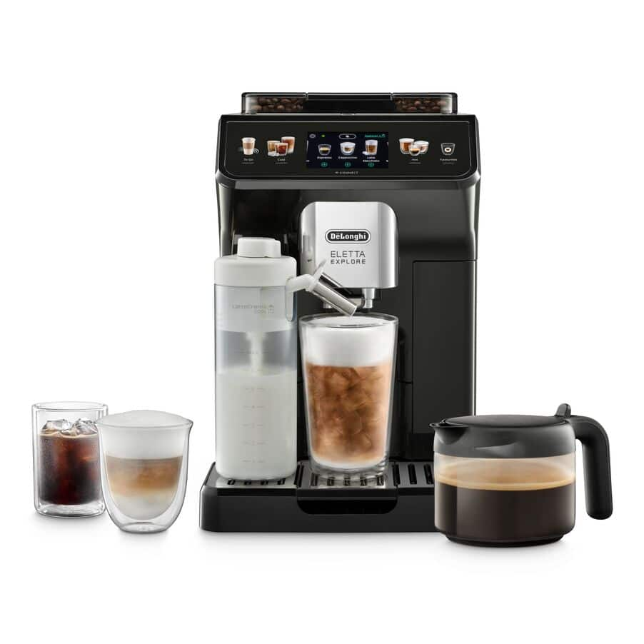 De’Longhi Eletta Explore mit Kaffeekanne ECAM452.67.G | Grau