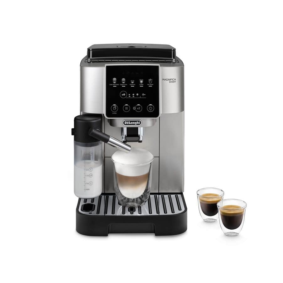 De’Longhi Magnifica Start Milk Silver Black ECAM220.80.SB | SilberSchwarz