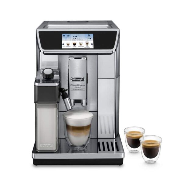 Intuitiv und auf dem neuesten Stand der Technik: der automatische PrimaDonna Elite Experience Kaffeezubereiter.