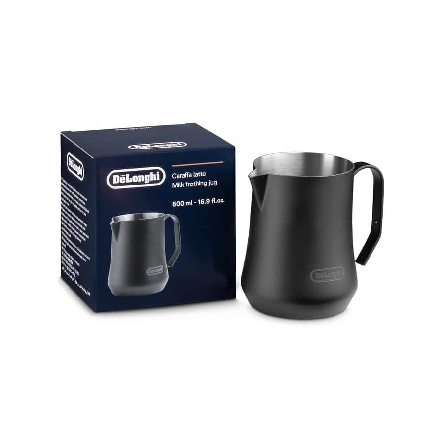 De’Longhi Milk Frothing Jug 500ml Black DLSC082 | Schwarz