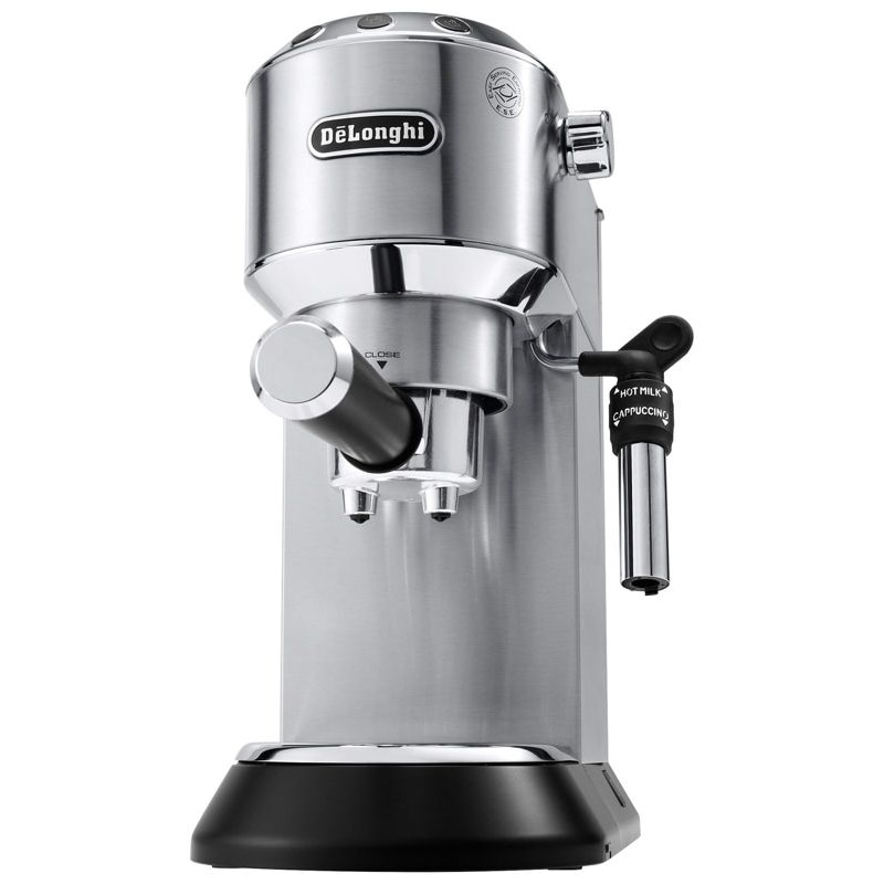 DeLonghi EC 685.M Dedica Style Siebträger Espressomaschine Silber