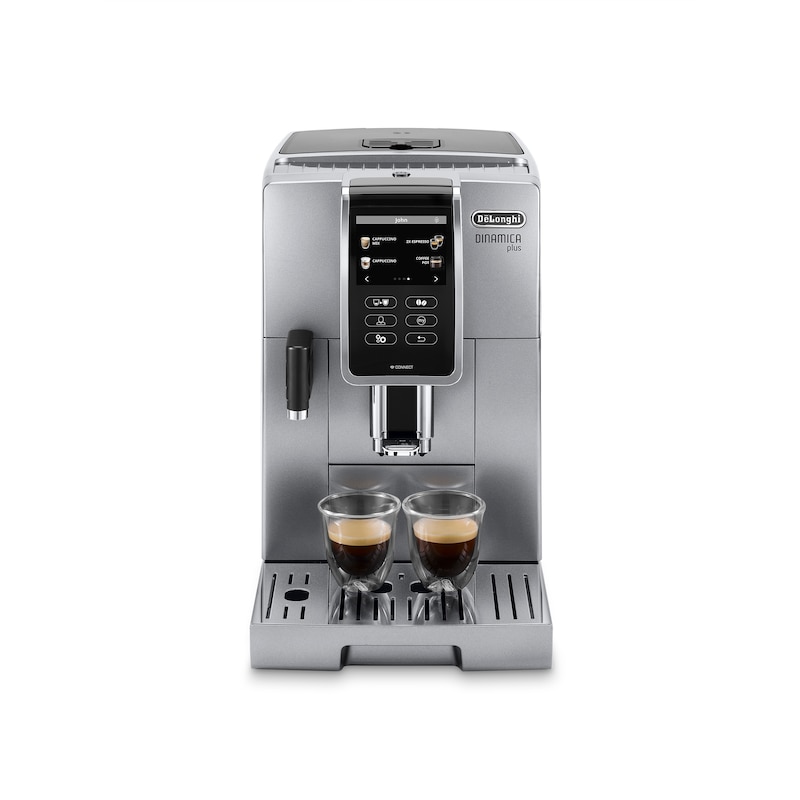 DeLonghi ECAM 370.95.S Dinamica Plus Kaffeevollautomat Silber