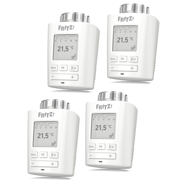 4er Pack AVM FRITZ!DECT 301 [Intelligenter Heizkörperregler] – Bild 2