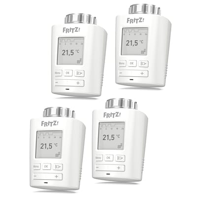 4er Pack AVM FRITZ!DECT 301 [Intelligenter Heizkörperregler]