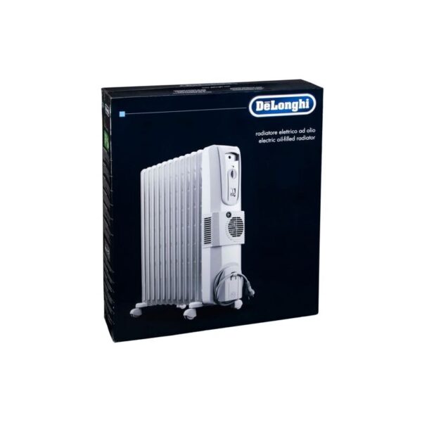 Delonghi KH 77 1230VM Öl-RadiatorDie Heizrippen halten die Oberflächentemperatur innerhalb der Normwerte und unterstützen die Konvektionsbewegung der