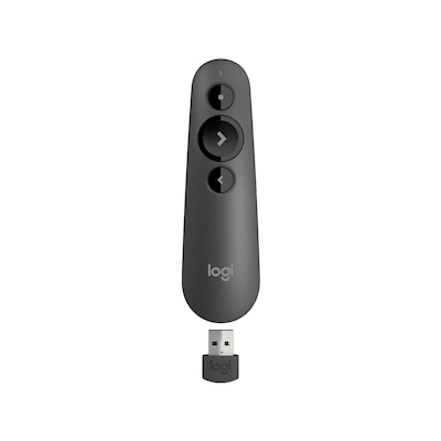 USB und Bluetooth Presenter / 20 Meter Reichweite / Roter Laser / Windows und Mac kompatibel