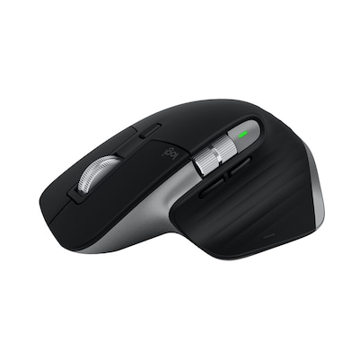 Logitech MX Master 3S für Mac Kabellose Performance-Maus – Space Grau