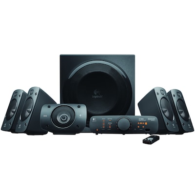 Logitech Z906 5.1 Surround-Soundsystem, THX-Zertifiziert, inkl. kabelloser Fernbedienung