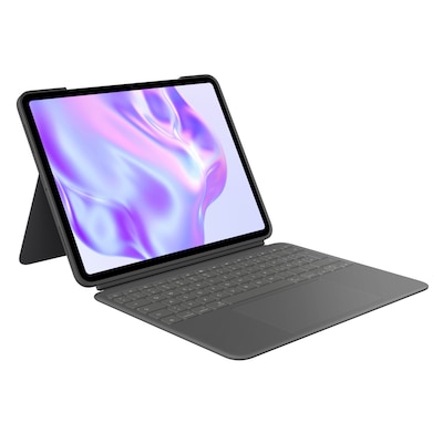 Logitech Combo Touch Tastatur-Case Grafit für iPad Pro 13″ (M4), DE-Layout