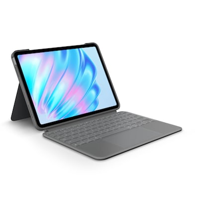 Logitech Combo Touch Tastatur-Case Grau für iPad Air 11″ (M2), US-Layout