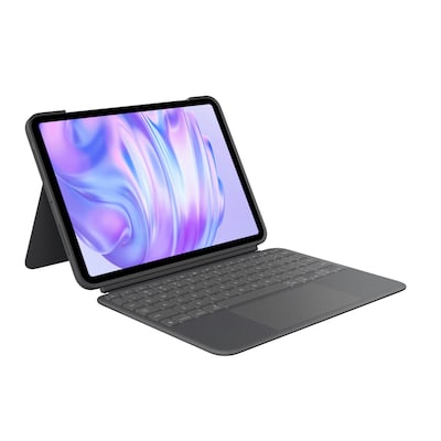 Logitech Combo Touch Tastatur-Case Grafit für iPad Pro 11″ (M4), US-Layout