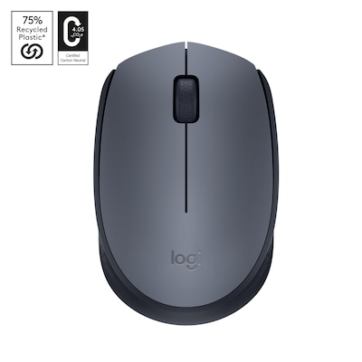 Logitech M170 Kabellose Maus Grau