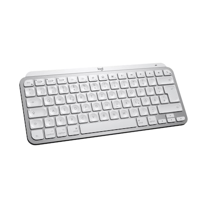 Logitech MX Keys Mini for Mac, Pale Grey – Kabellose & Kompakte Performance Tastatur