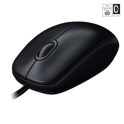 Logitech M100 Schwarz – Kabelgebundene Maus – Komfortabel. Robust. Unverzichtbar