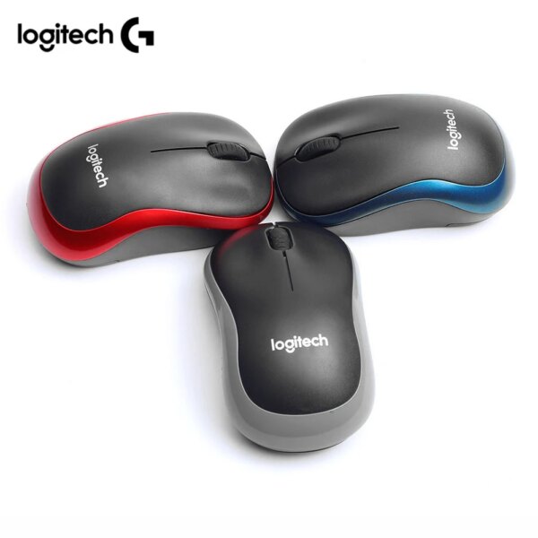 Logitech M185 Wireless Mouse 2.4 GHz USB 1000DPI 3 Buttons Silent Gaming Optical Navigation Mice for