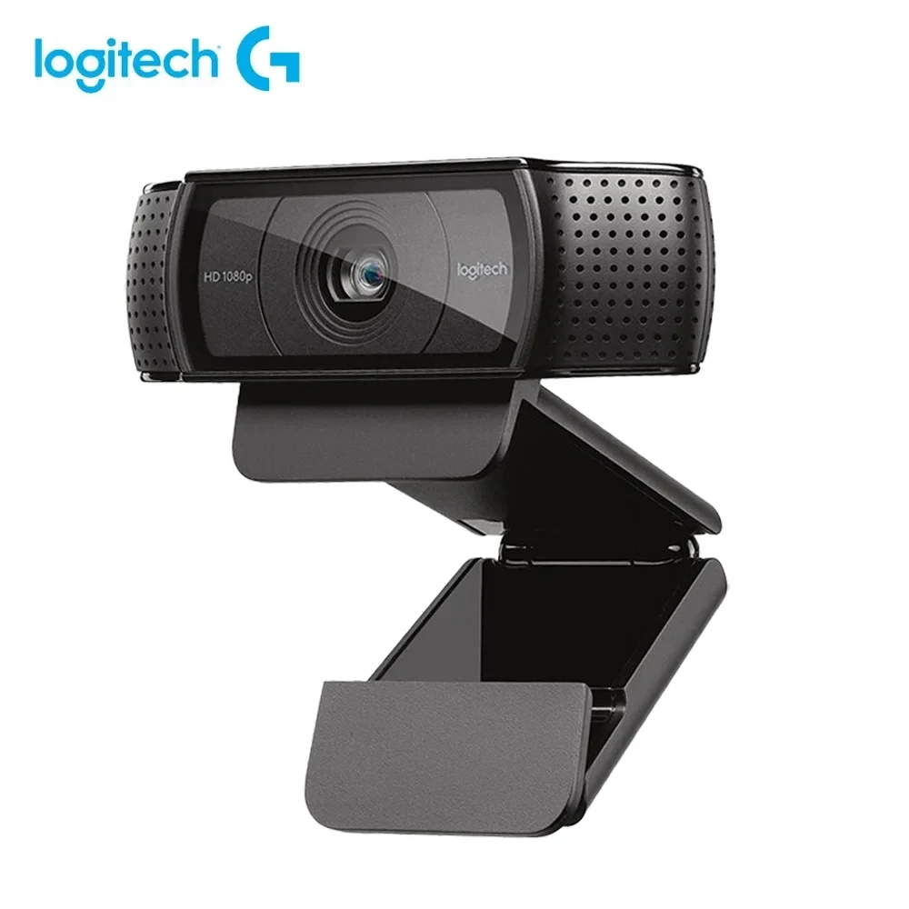 Logitech C920e HD 1080p Mikrofon-Webcam, Autofokus-Kamera, Full HD, intelligente Chat-Aufnahme,