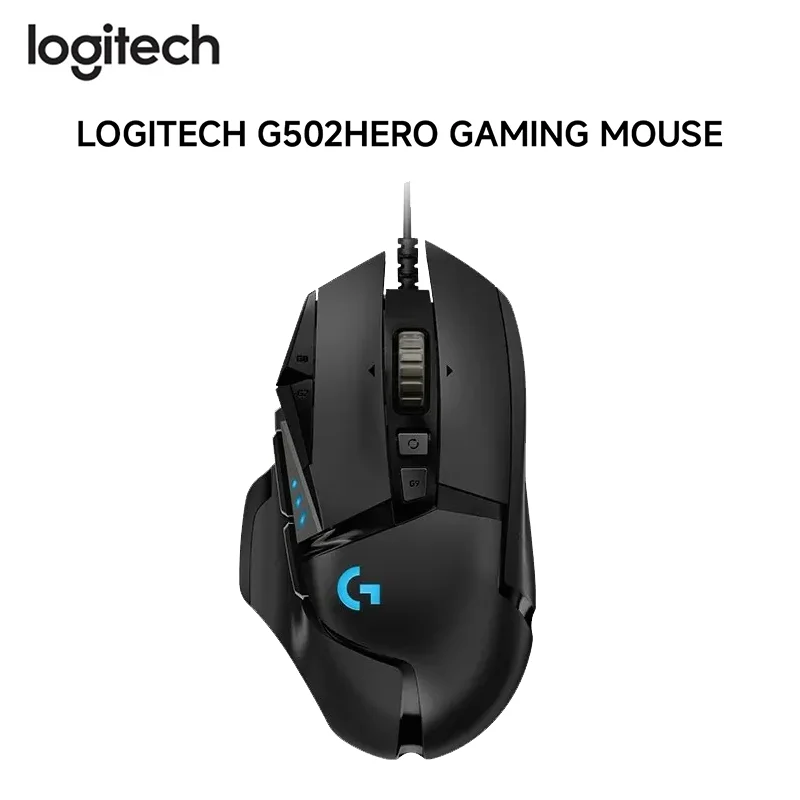 Logitech g502 hero master kabel gebundene lichts ync rgb gaming maus usb kabel gebundene mäuse 25600