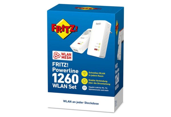 AVM 1260 WLAN-Repeater, WLAN und Powerline mit Gigabit-Tempo – Bild 3