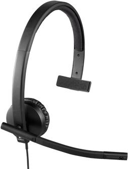 Logitech USB Headset H570e – Headset – über dem Ohr – vertikal (981-000571)