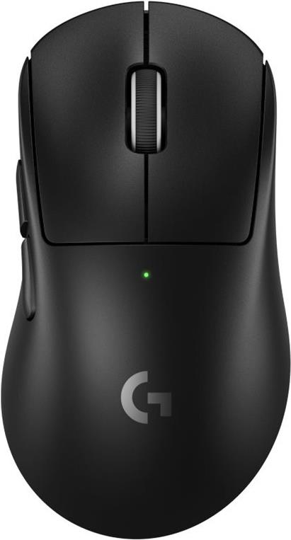 Logitech G PRO X SUPERLIGHT 2 DEX – Maus – ergonomisch – Für Rechtshänder – optisch – 5 Tasten – kabellos, kabelgebunden – 2.4 GHz, USB – Schwarz (910-007357)