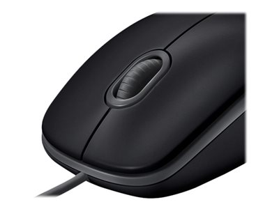 - Multimedia-Technik Mäuse  - Logitech USB Mouse B110 black