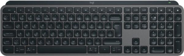 Kurzinfo: Logitech MX Keys S - Tastatur - hinterleuchtet - kabellos - Bluetooth LE - QWERTZ - Deutsch - Tastenschalter: Scissor-Key - Graphite Gruppe Tastaturen Hersteller Logitech Hersteller Art. Nr. 920-011565 Modell MX Keys S EAN/UPC 5099206112094 Produktbeschreibung: Logitech MX Keys S - Tastatur - QWERTZ - Deutsch - Graphite Gerätetyp Tastatur Hintergrundbeleuchtet Ja Schnittstelle Bluetooth LE Kabelloser Empfänger Logitech Logi Bolt USB-Receiver Anschlusstechnik Kabellos Lokalisierung und Layout QWERTZ Deutsch Tastaturkurzbefehl-Funktion Taschenrechner