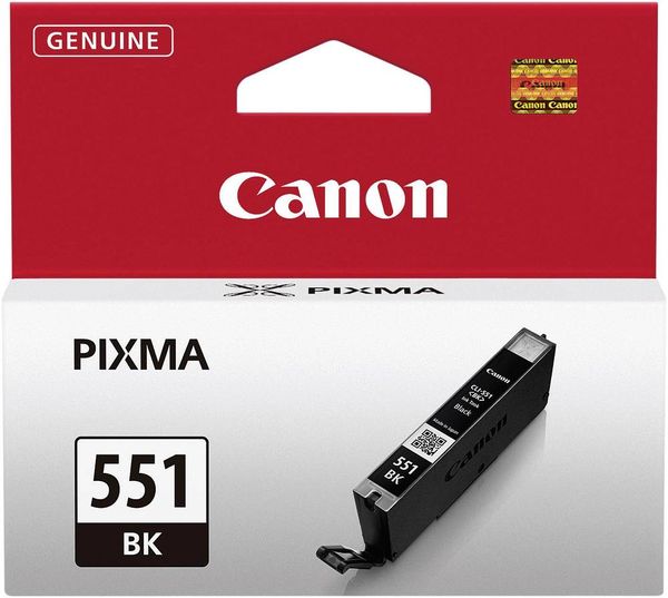 Canon Druckerpatrone CLI-551BK Original Foto Schwarz 6508B001