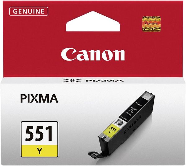 Canon Druckerpatrone CLI-551Y Original Gelb 6511B001