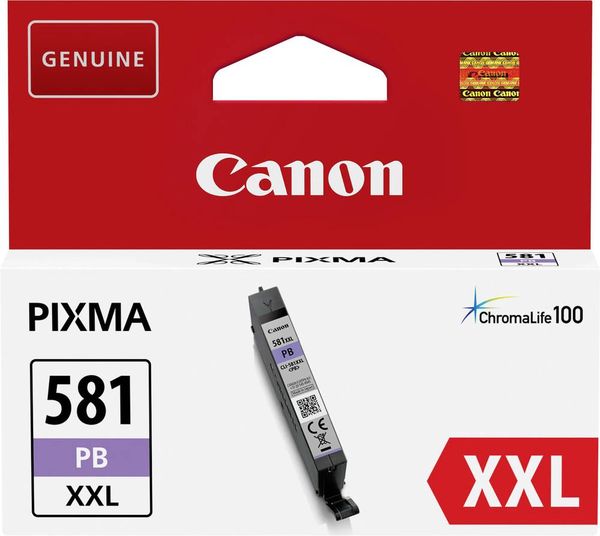 Canon Druckerpatrone CLI-581PB XXL Original Foto Blau 1999C001