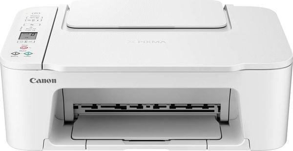 Canon PIXMA TS3751I EUR WH Multifunktionsdrucker Tintenstrahl Farbe A4 Drucker, Scanner, Kopierer USB, WLAN