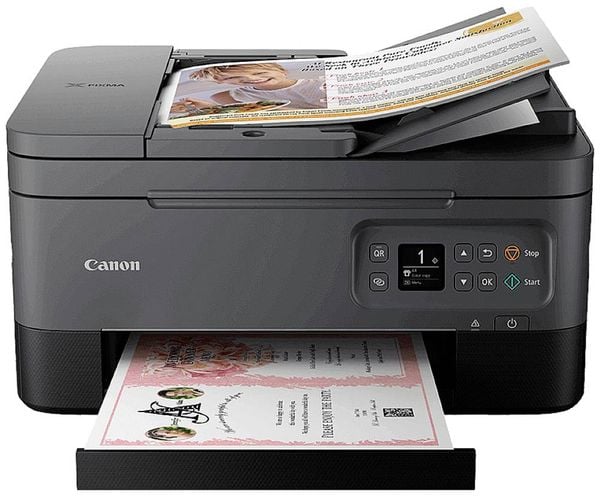 Canon PIXMA TS7450i Multifunktionsdrucker Tintenstrahl Farbe A4 Drucker, Scanner, Kopierer ADF, Duplex, USB, WLAN