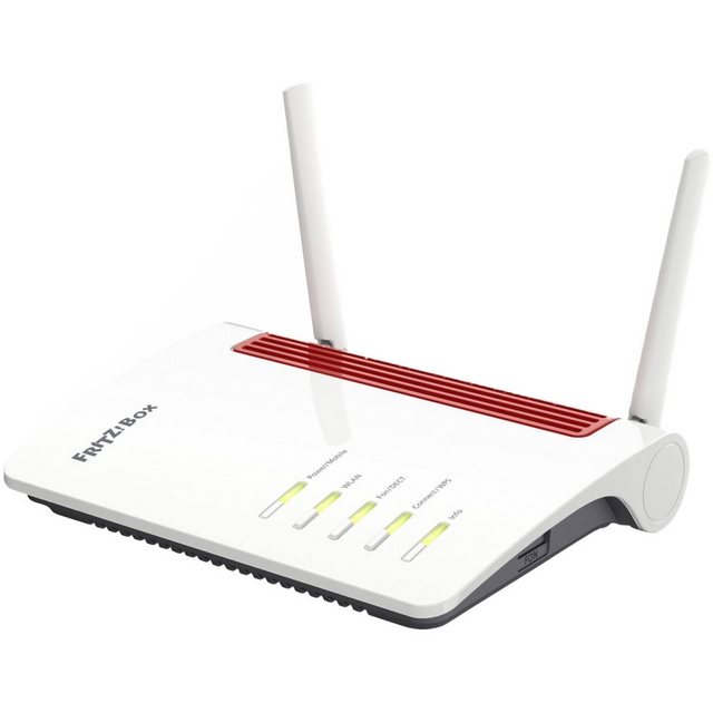 AVM AVM FRITZ!Box 6850 LTE Weiss-Rot Router. Kabelgebundenes Telefon (4G, LTE, UMTS)