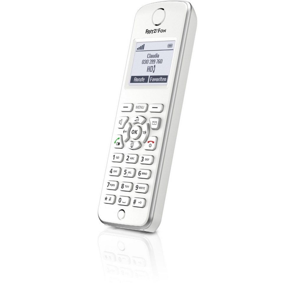 AVM AVM FRITZ!Fon M2 schnurloses IP-Telefon weiß. Schnurloses DECT-Telefon (Digital-DECT/GAP Standard)