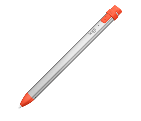 Logitech Crayon, Digitaler Stift, kabellos, Intense Sorbet, für iPad 10.9″ (4./5. Gen.), iPad Pro 11″, iPad Pro 12.9″ (3./4./5. Gen.), iPad 9.7″ (6. G