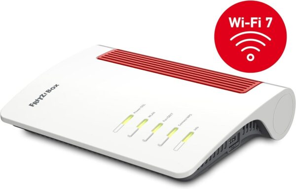 4GHz 300MBit/s VDSL-Supervectoring WLAN MeshFRITZ!Box 7690 – Vorteile auf einen BlickDie FRITZ!Box 7690 mit hochmodernem Wi-Fi 7 ermöglicht ultraschnelles WLAN und erreicht somit Übertragungen mit 5.760 MBit/s (5 GHz) und 1.440 MBit/s (2