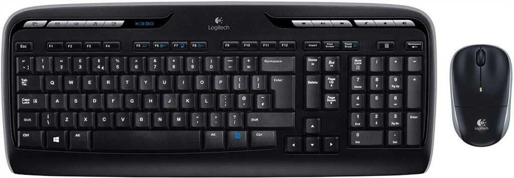 LOGITECH MK330 Wireless Combo 2.4GHZ - DEU - CENTRAL (920-008533)